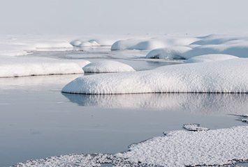 Ice landscape